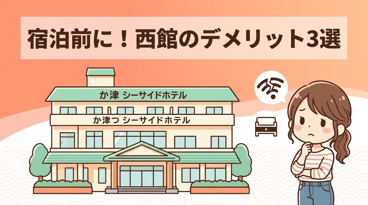 唐津シーサイドホテル西館に泊まるデメリット3つ