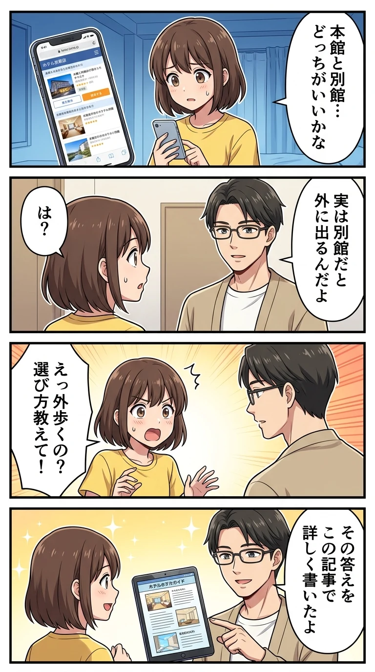 熱海ニューフジヤホテル 本館 別館 違い