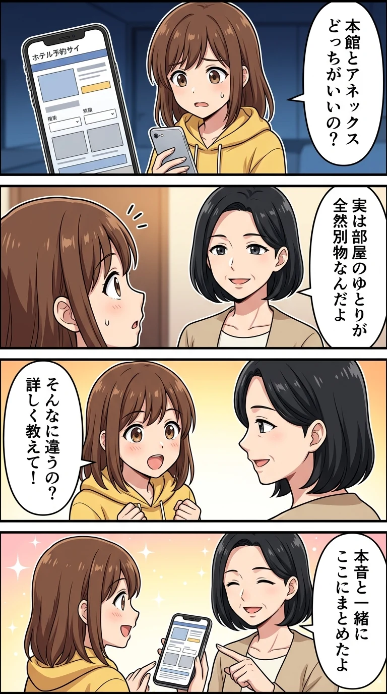 ホテルドリームゲート舞浜 本館 アネックス 違い