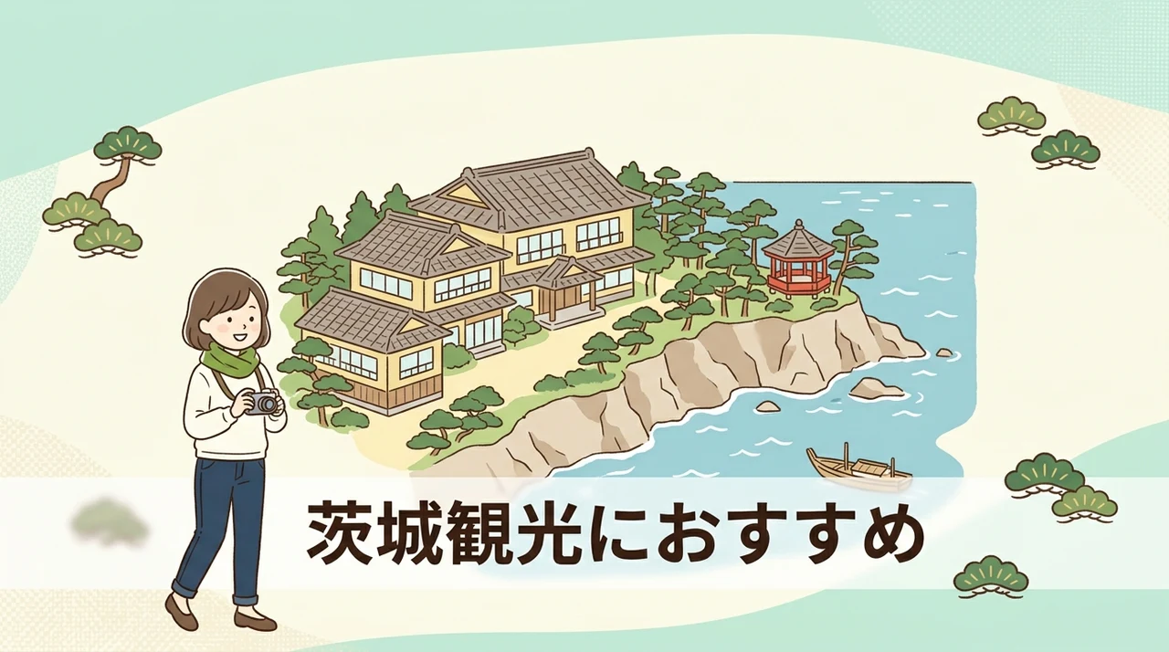 茨城観光におすすめの五浦観光ホテル本館と別館