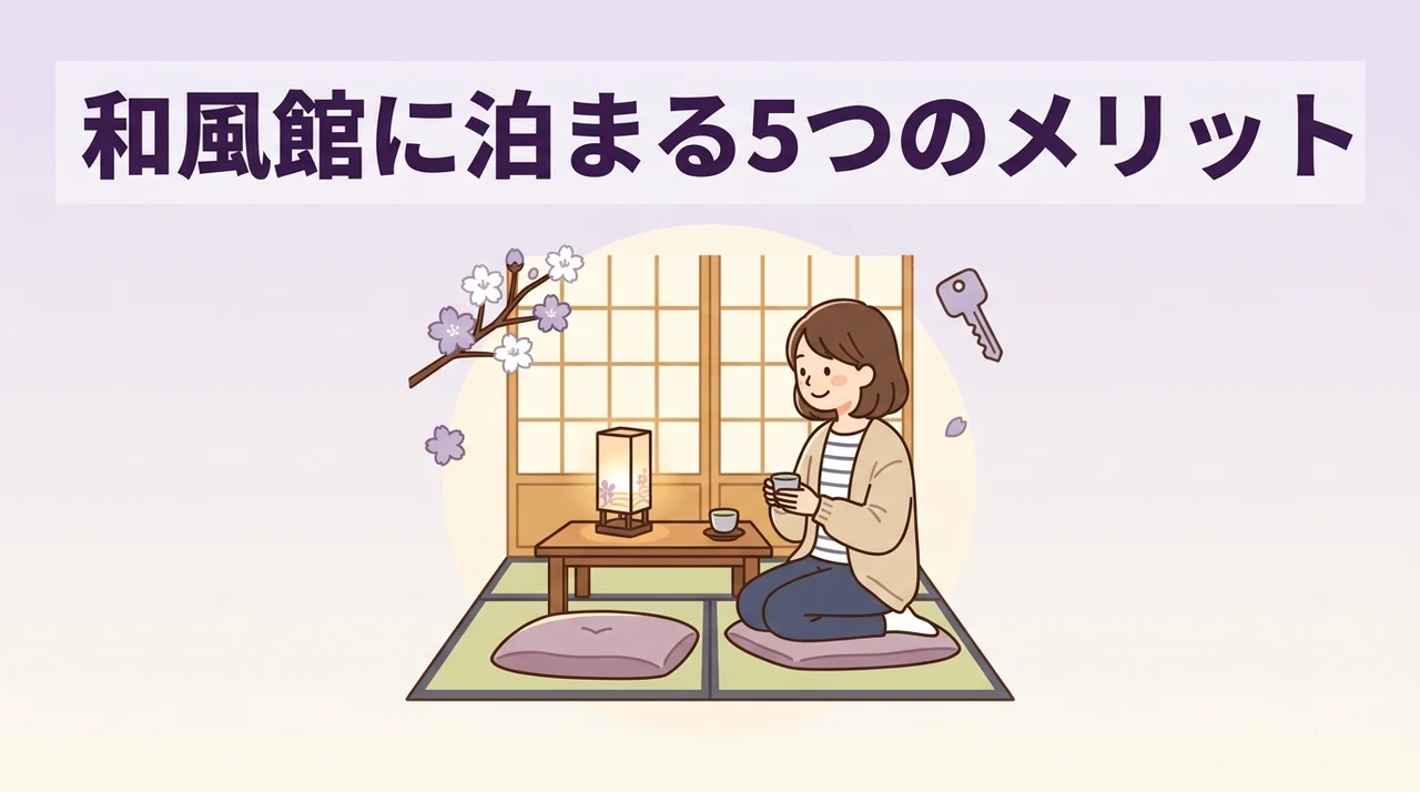 和風館に宿泊するメリット5つ
