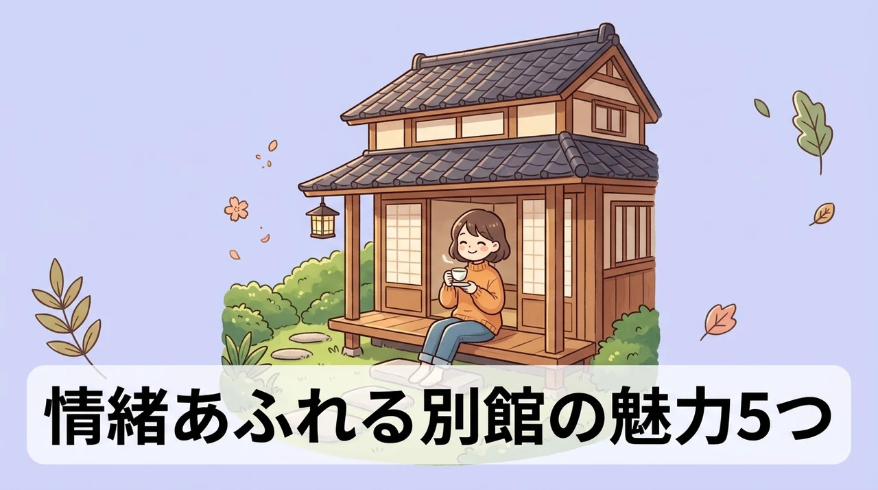 情緒溢れる別館(旧館)のメリット5つ