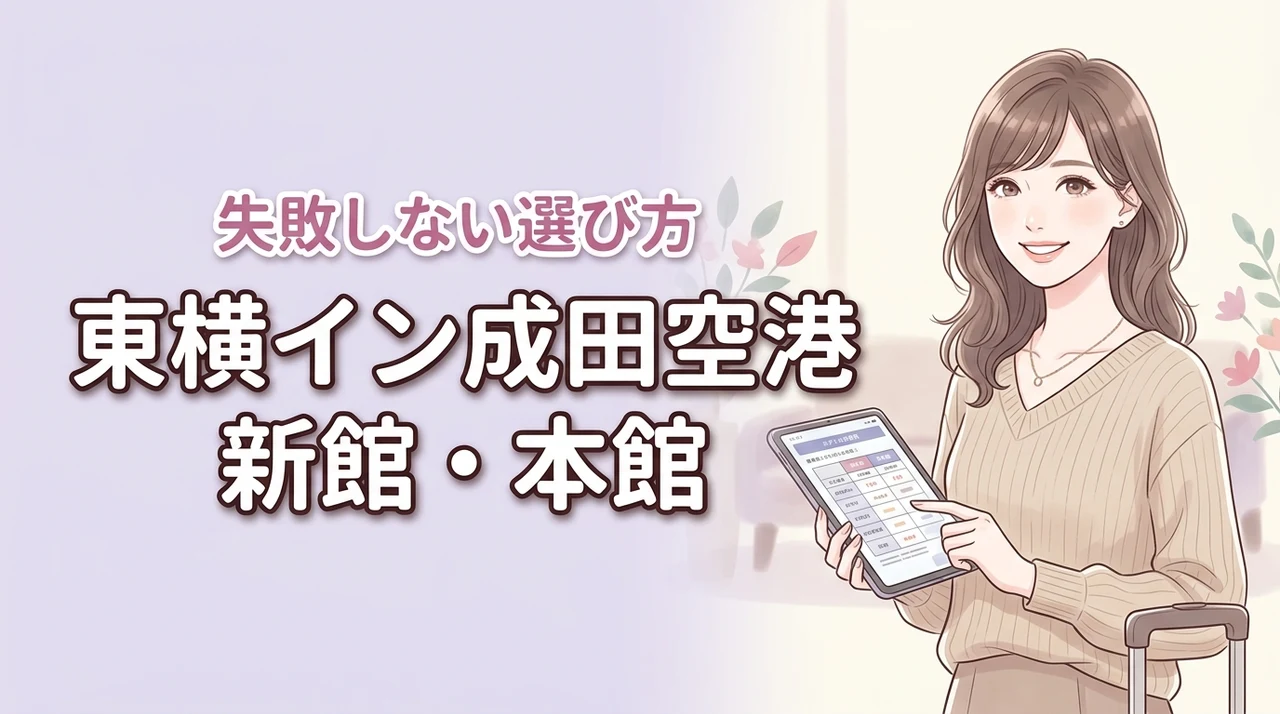 東横イン成田空港の新館と本館の違いは何?どっちに泊まるべきか迷う人への判断基準