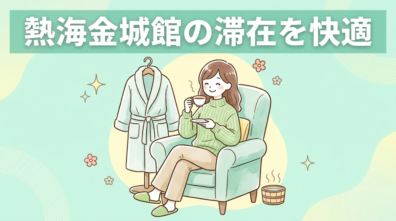 熱海金城館の滞在を快適にする実用的な設備詳細