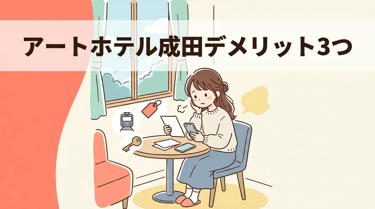 アートホテル成田を予約する際のデメリット3つ