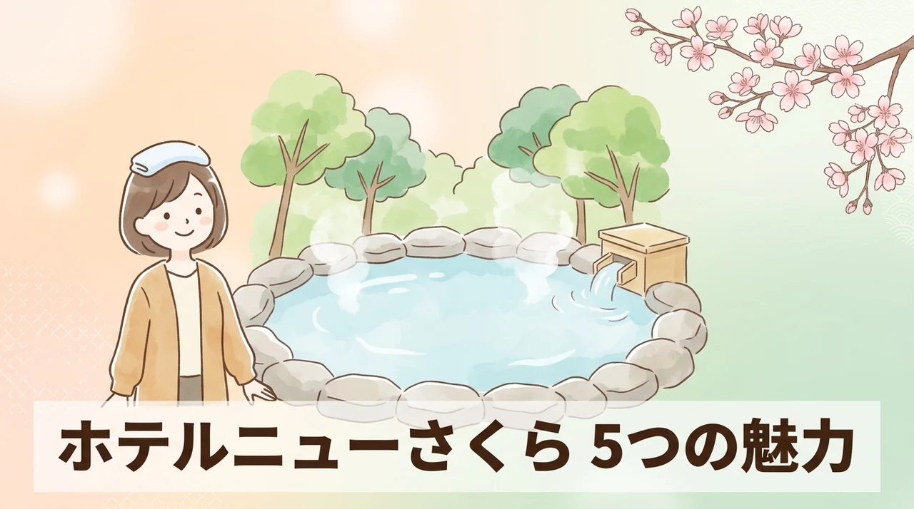 ホテルニューさくらに宿泊するメリット5つ