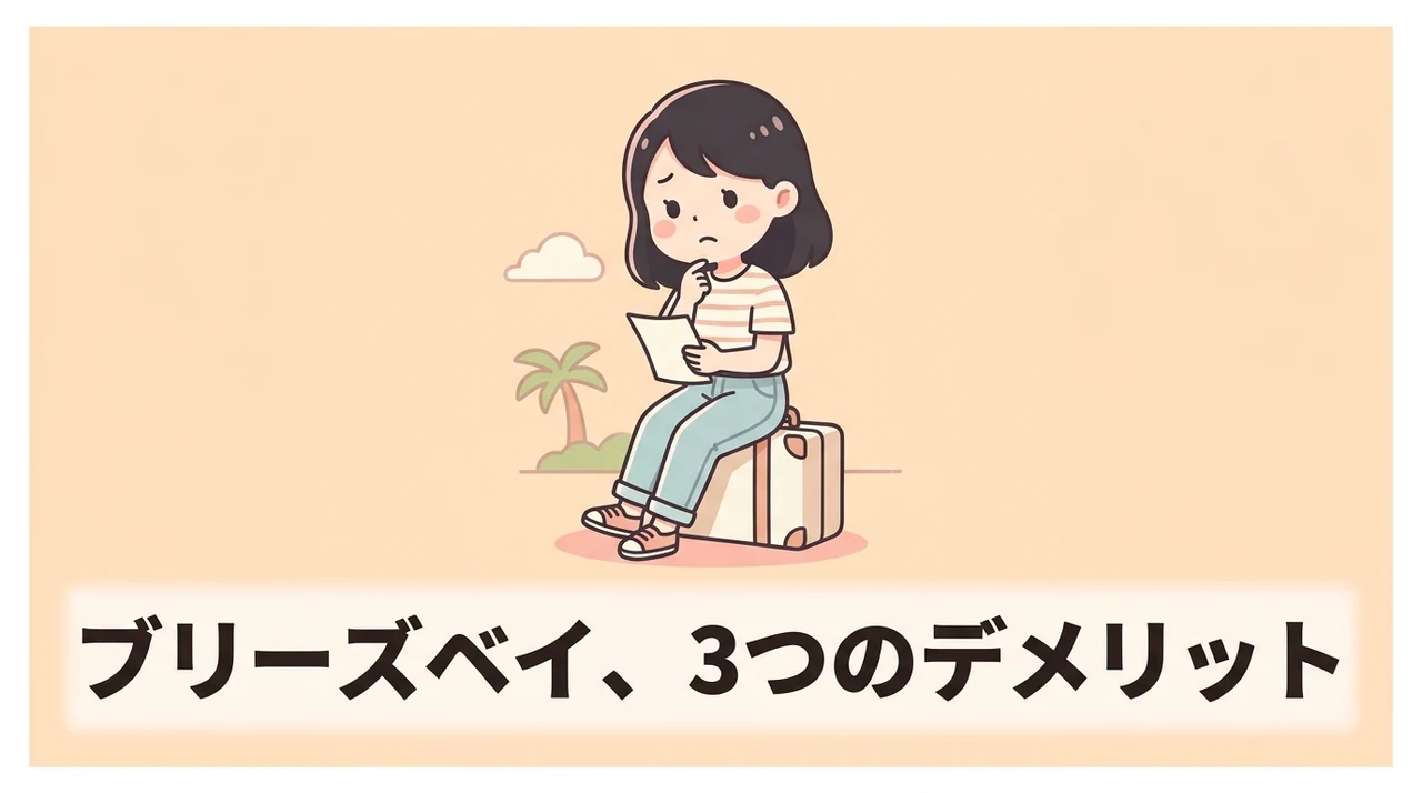 ホテルブリーズベイマリーナで注意すべきデメリット3つ