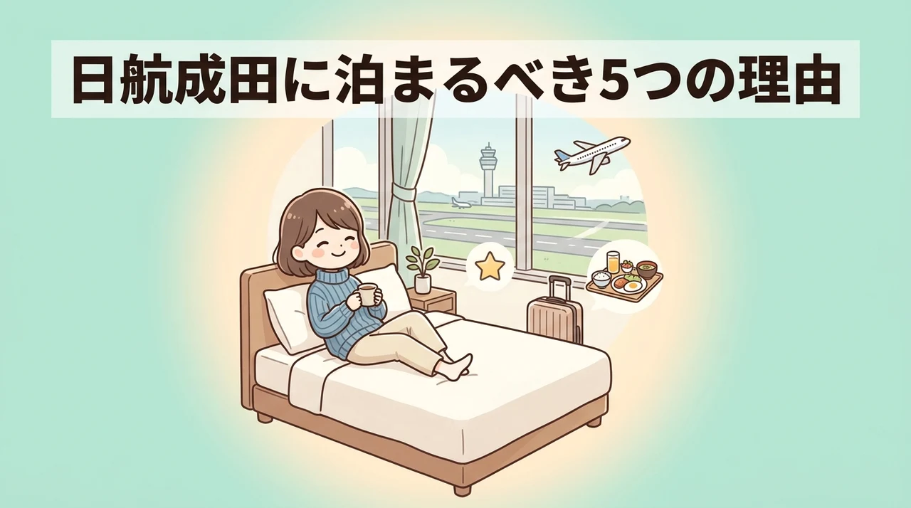 ホテル日航成田に宿泊するメリット5つ