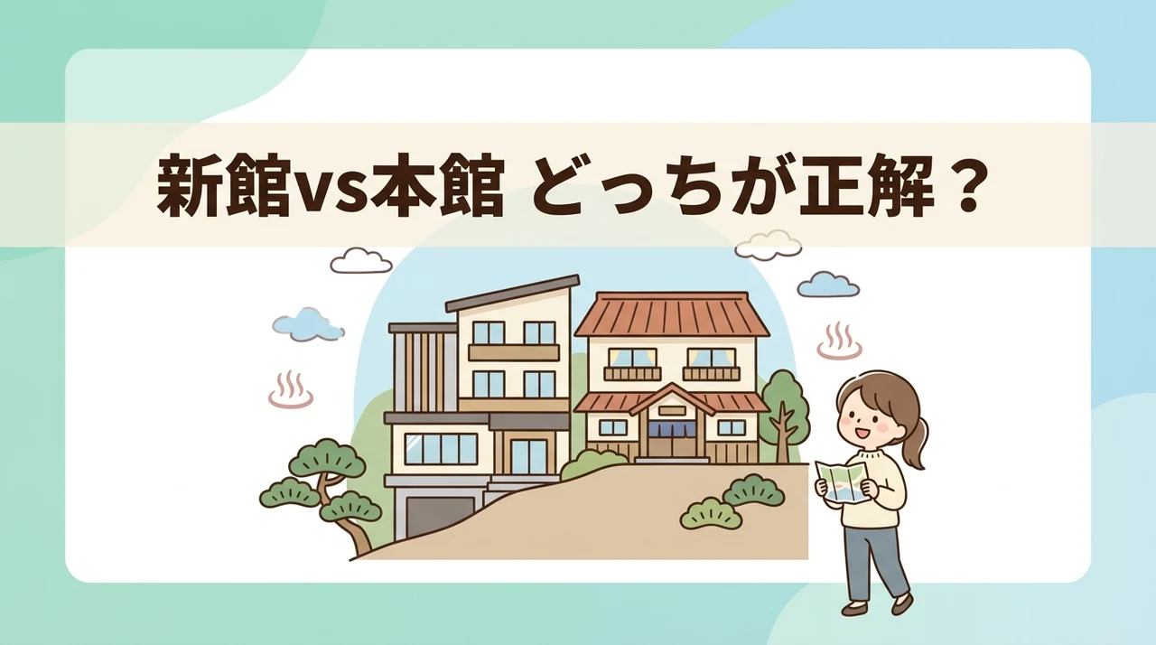 定山渓ビューホテルの新館と本館の違いを徹底比較