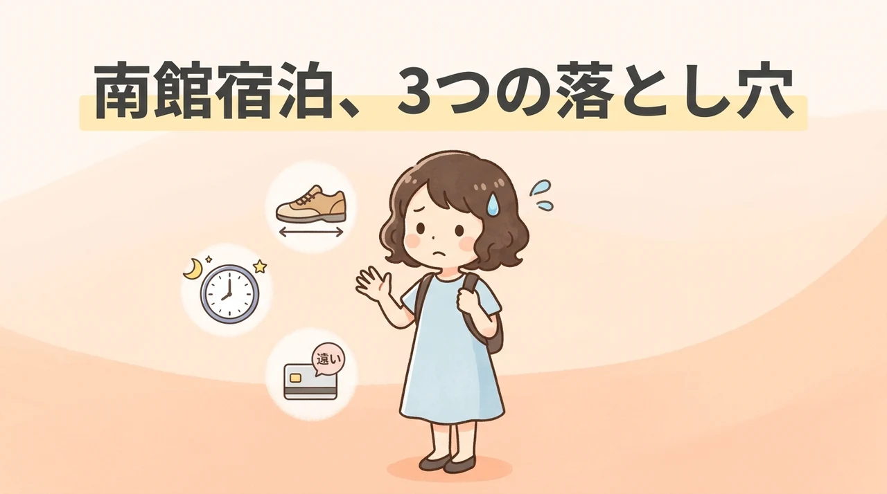 南館に宿泊する3つのデメリット