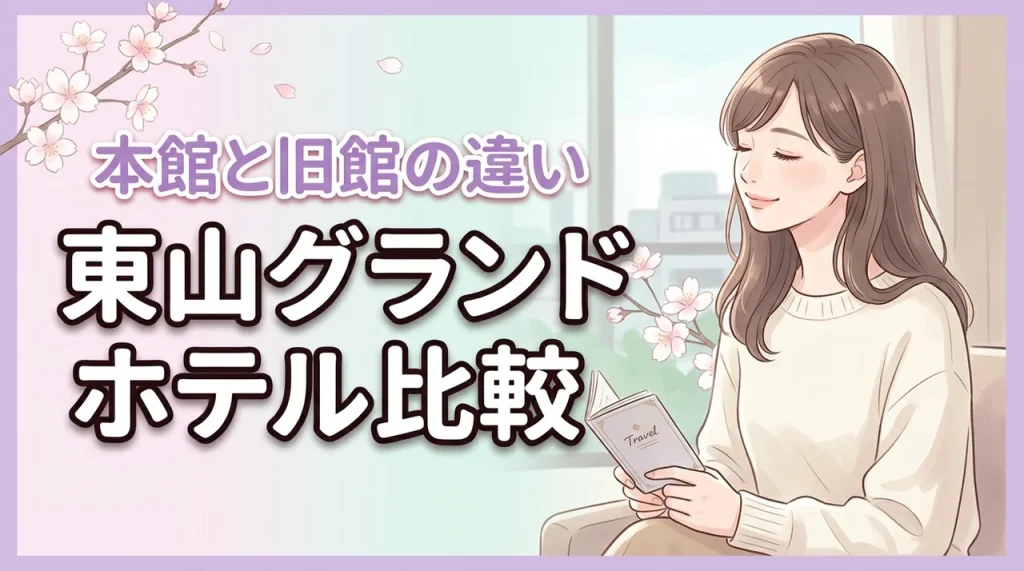 東山グランドホテルの本館と旧館の違いはどこ？予約前に知りたい移動の利便性とコスパ