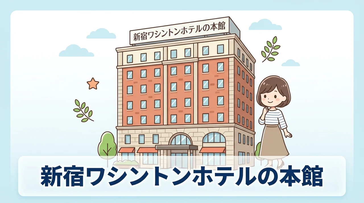 新宿ワシントンホテルの本館と新館の違いを比較