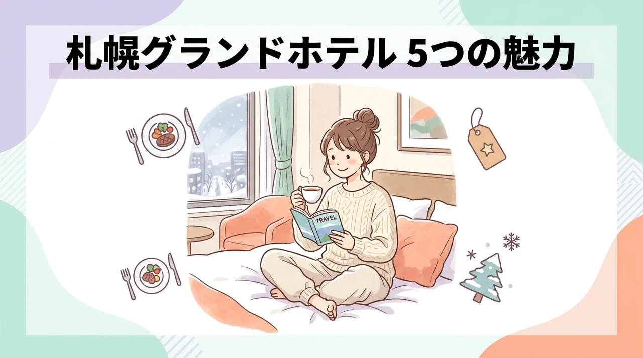 札幌グランドホテルに宿泊するメリット5つ