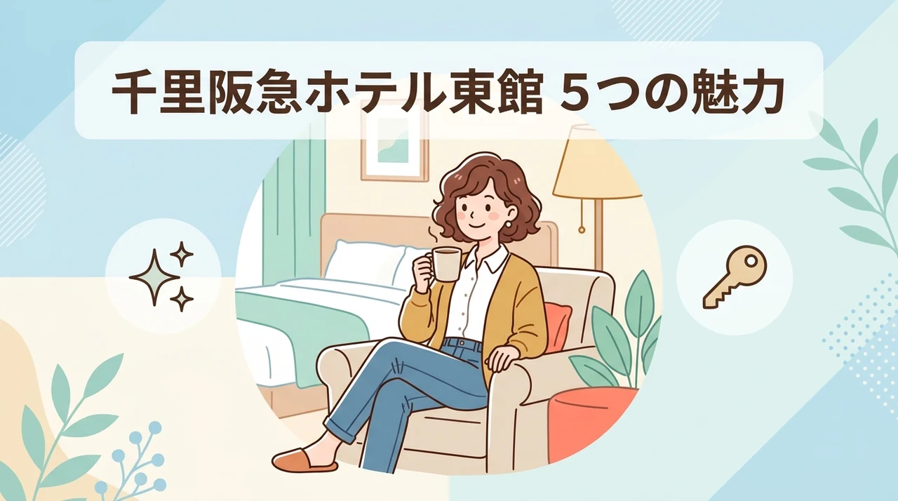 千里阪急ホテル東館に泊まるメリット5つ