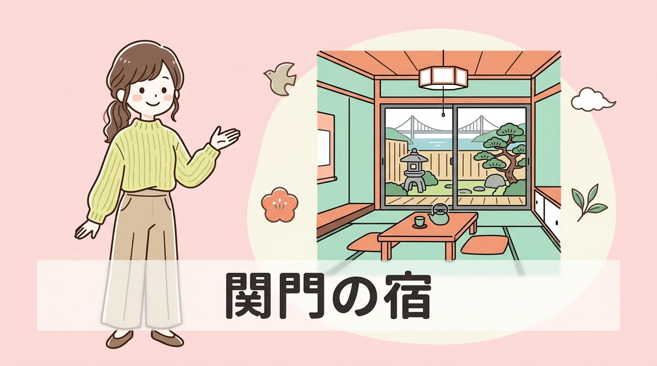 関門の宿 源平荘の別館に宿泊するメリット5つのイメージ画像(宿泊料金が安い・静寂な環境・広々とした和室)